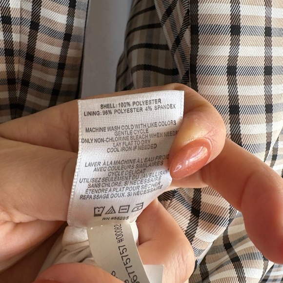 Express X Negin Mirsalehi Mixed Plaid
Boyfriend Blazer Women's Size XS - Picture 13 of 14